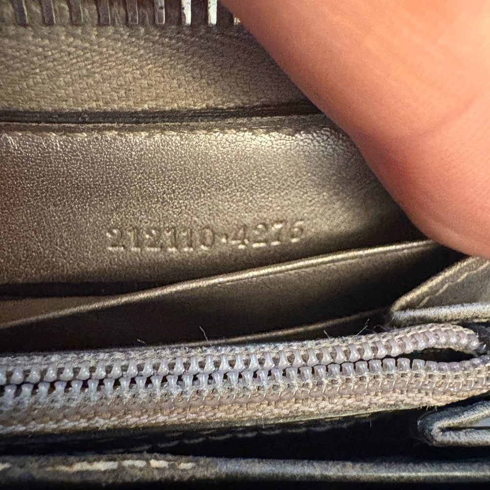 Gucci Taupe Zip-Around monogram long  Wallet - Picture 8 of 15